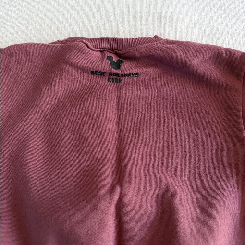 Zara- Minnie Mouse holiday sweatshirt - Picture 2 of 2